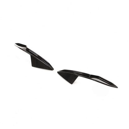 Dry Carbon Fiber Front Bumper Fins (2PC) – BMW G80 M3 & G82/G83 M4 Competition (2021+)