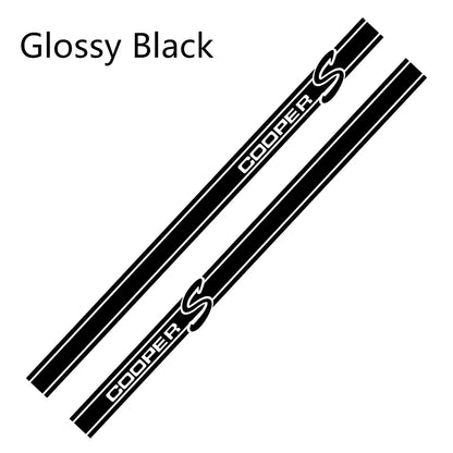 Side Stripe Decals for Mini Cooper (R50, R52, R53, R56, R57, R58, R59, R61) | 2-Piece Vinyl Kit