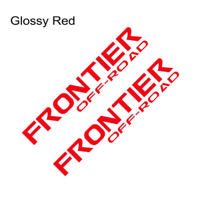Trunk Bed Side Graphic Decal for Nissan Frontier | 2-Piece Pickup Vinyl Sticker