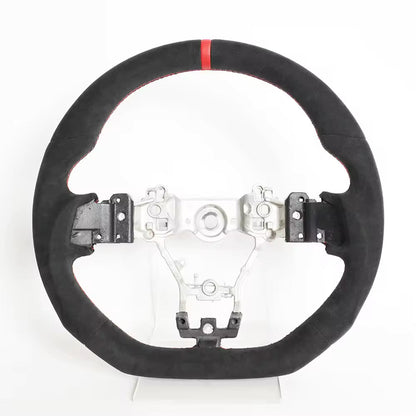 Suede Carbon Fiber Steering Wheel for Subaru WRX STI S209 2015-2021