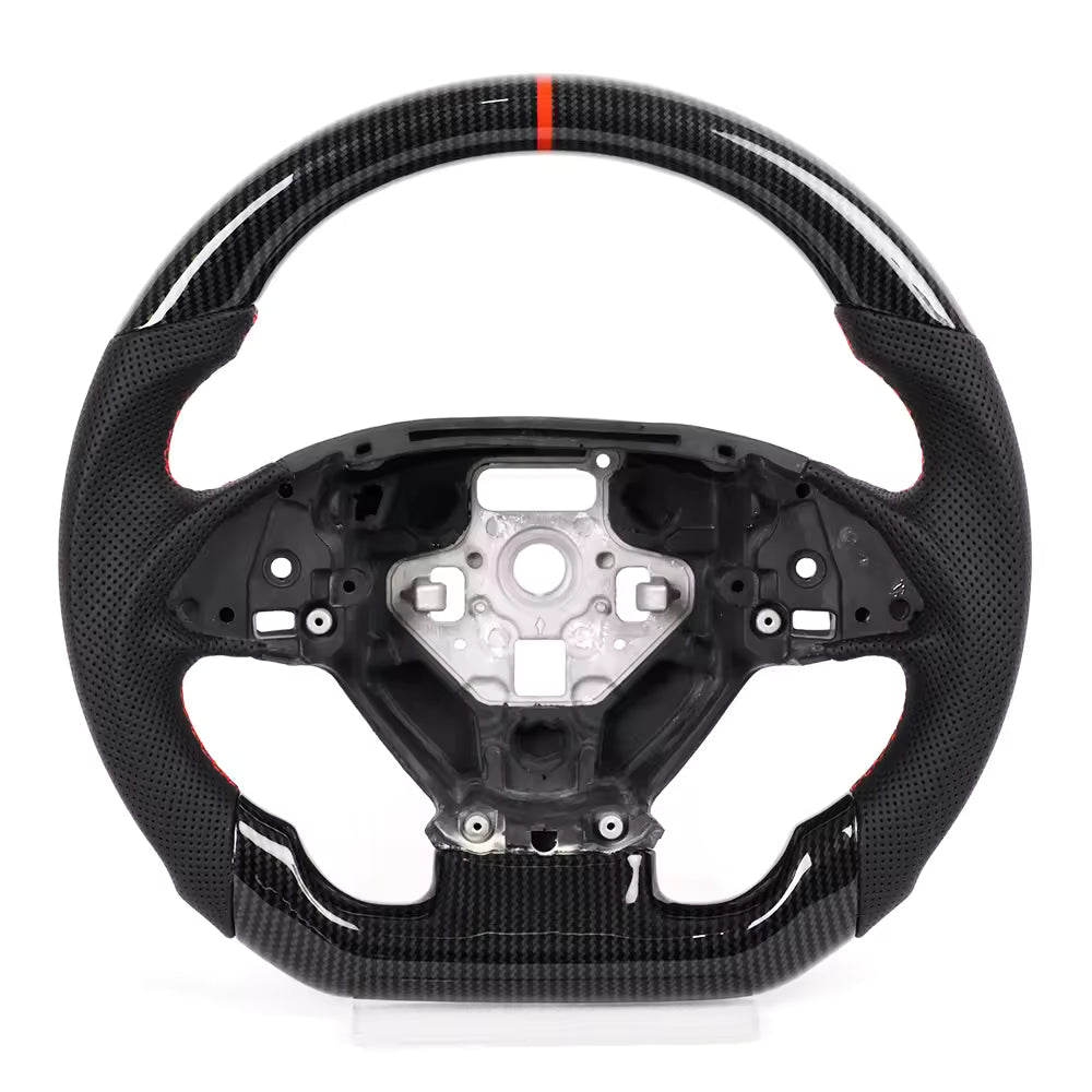 Hydro-Dip Carbon Fiber Steering Wheel for Chevrolet Corvette C7 2014-2018