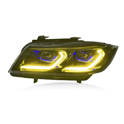 Dual-Color LED Headlights for BMW 3 Series E90/E91 2005-2012