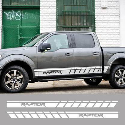 Door Side Body Stripe Decal for Ford F-150 Raptor | Vinyl Film Truck Graphic