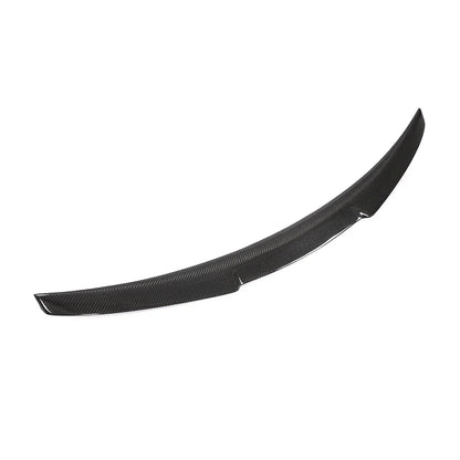 Audi A4 B8.5 S-Line / S4 Sedan Carbon Fiber Rear Trunk Lip Spoiler Wing 2013 - 2016