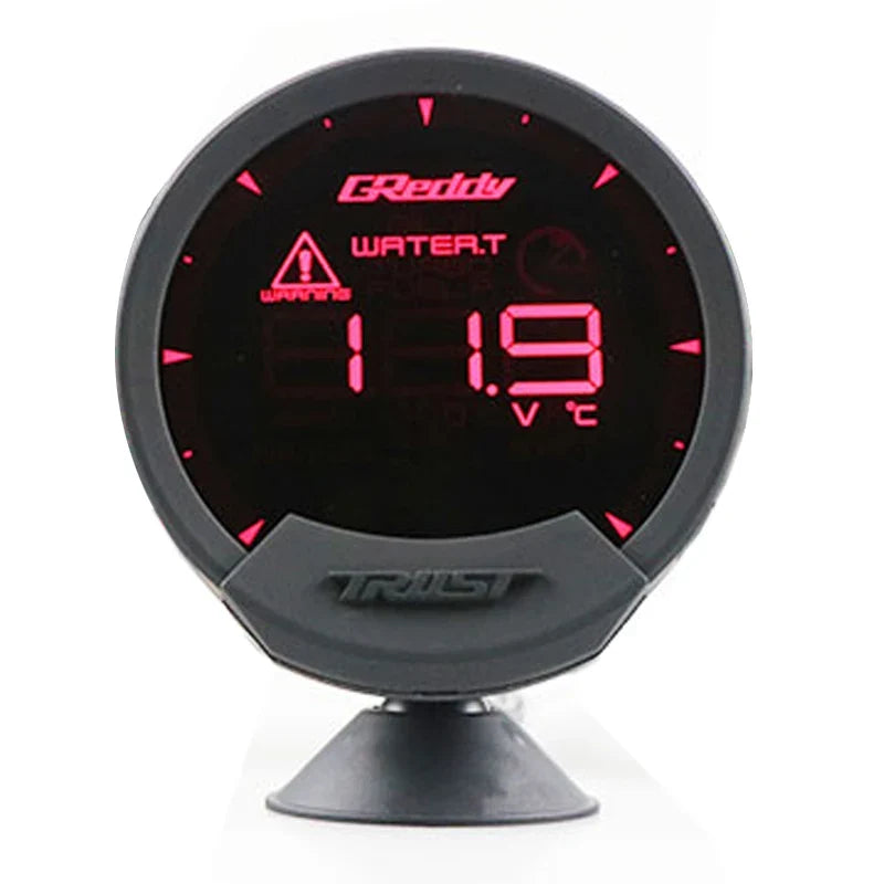 Greddi Sirius 7 Color LCD Head Up Display Gauge | Universal 10-Function Digital Gauge