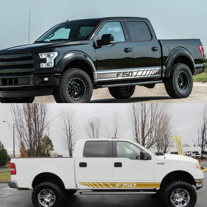 Long Body Stripe Door Side Decal for Ford F-150 Raptor | Full-Length Vinyl Truck Graphics