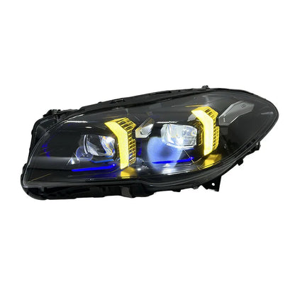 BMW 5 Series F10 / F18 LED Headlight Assembly with High / Low Beam 2011 - 2017