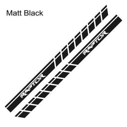 Door Side Body Stripe Decal for Ford F-150 Raptor | Vinyl Film Truck Graphic