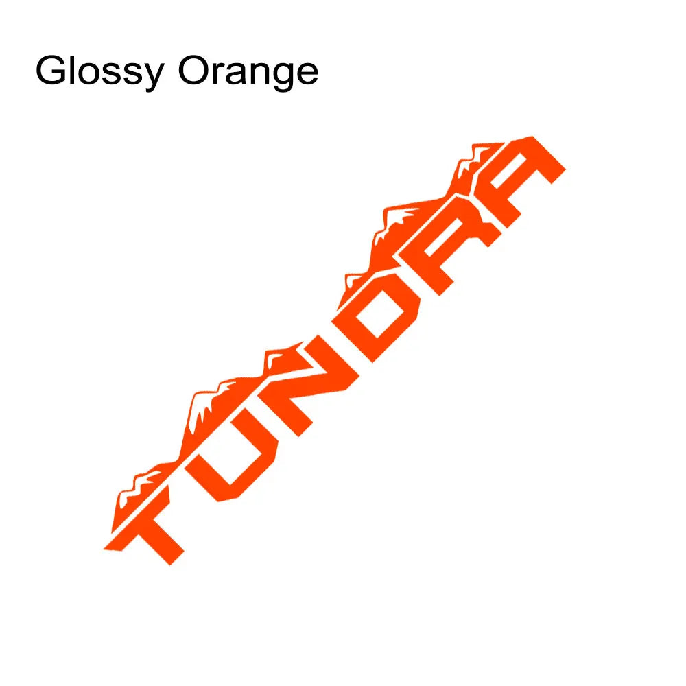 Mountain Tailgate & Rear Tail Decal for Toyota Tundra | Glossy Vinyl Truck Graphic