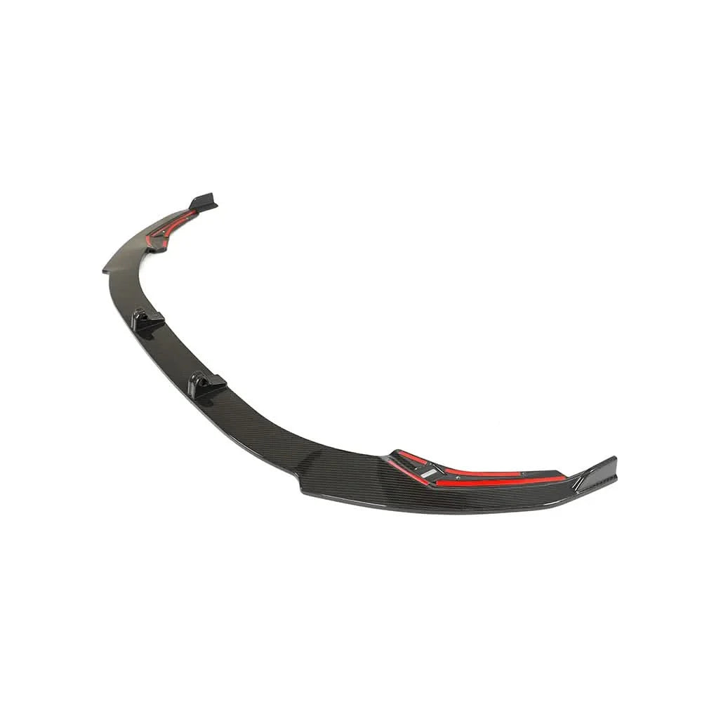 Audi S3 8Y Sedan (2021-2022) Dry Carbon Fiber Front Lip – Facelift Performance Bumper Splitter