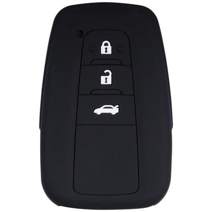 Silicone Key Fob Cover for Toyota Rav4 Corolla Camry Highlander Prius