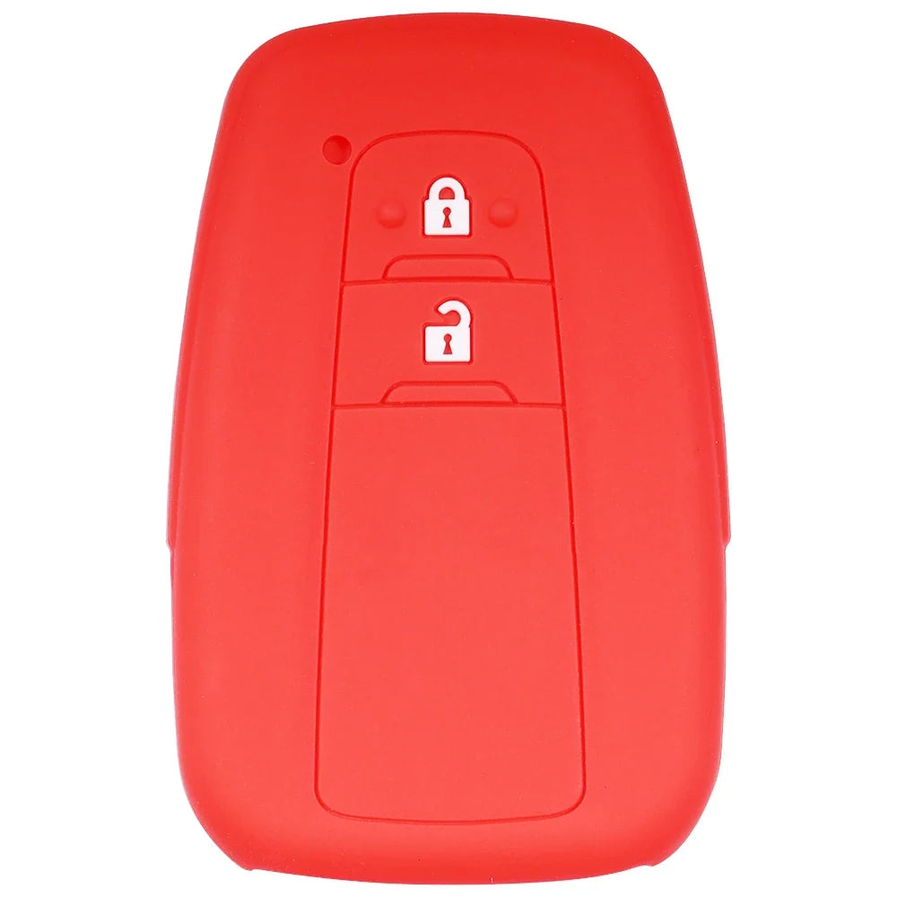 Silicone Key Fob Cover for Toyota Rav4 Corolla Camry Highlander Prius