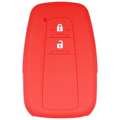 Silicone Key Fob Cover for Toyota Rav4 Corolla Camry Highlander Prius