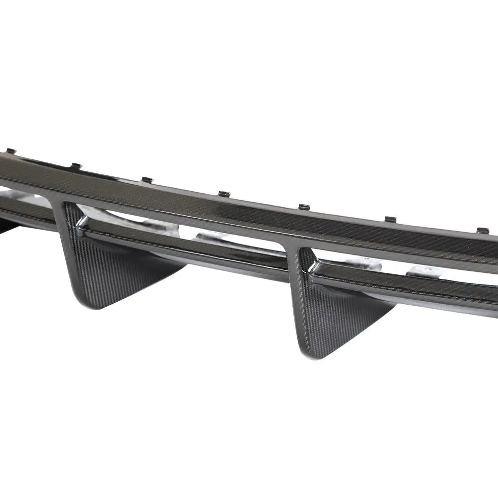 Audi R8 V10 Coupe 4S Gen 2 Facelift Prepreg Dry Carbon Fiber Rear Bumper Diffuser Lip 2019 - 2023