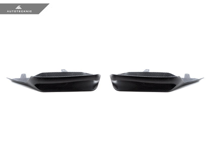 AutoTecknic Dry Carbon Performante Aero Splitter & Center Lip Set - BMW F97 X3M | F98 X4M