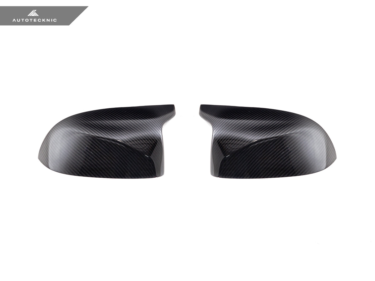 AutoTecknic Replacement Dry Carbon Mirror Covers - BMW G05 X5 M60i | G06 X6 M60i