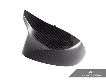 AutoTecknic Replacement Dry Carbon Mirror Covers - BMW F95 X5M | F96 X6M