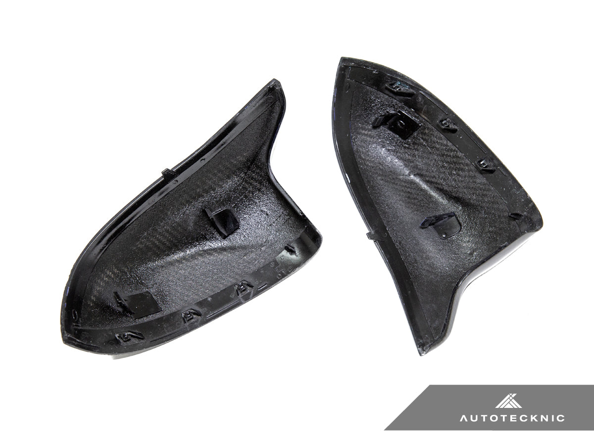 AutoTecknic Replacement Dry Carbon Mirror Covers - BMW G01 X3 M40i LCI | G02 X4 M40i LCI