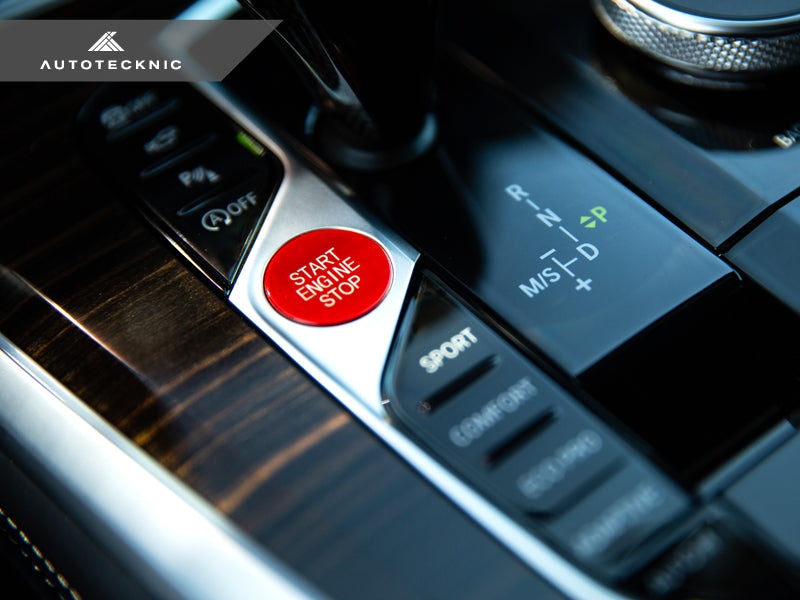 AutoTecknic Red Start Stop Button - BMW F97 X3M LCI | F98 X4M LCI