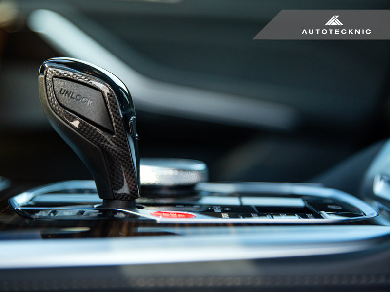 AutoTecknic Carbon Fiber Gear Selector Side Trims - BMW G29 Z4