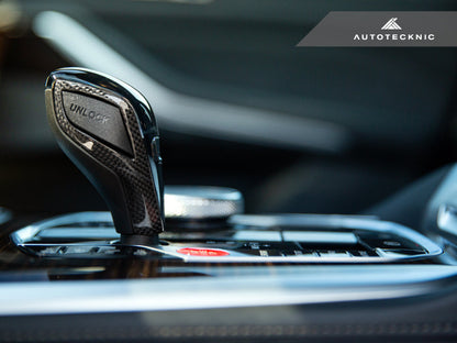 AutoTecknic Carbon Fiber Gear Selector Side Trims - BMW G29 Z4