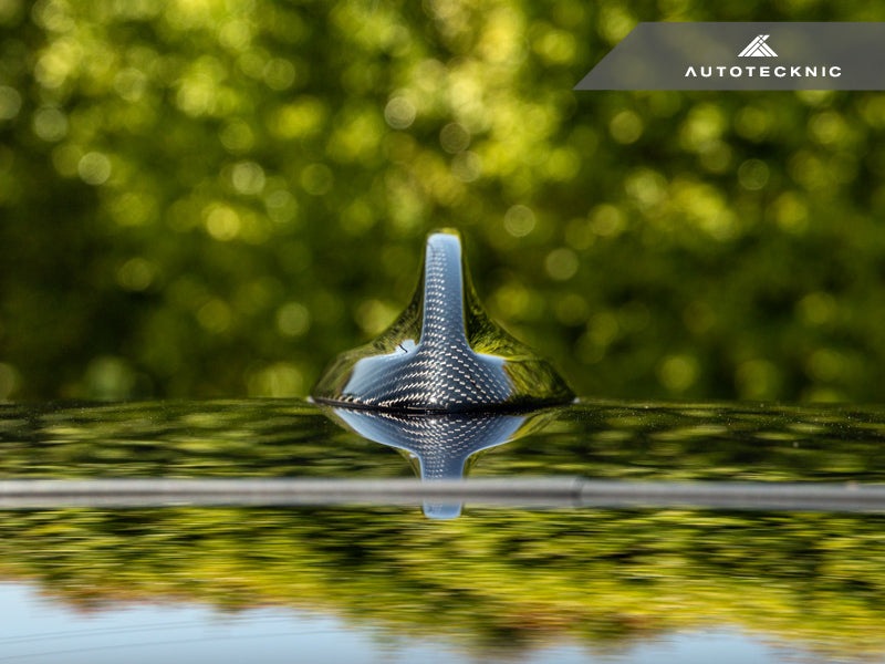 AutoTecknic Dry Carbon Roof Antenna Cover - BMW G01 X3 | G02 X4