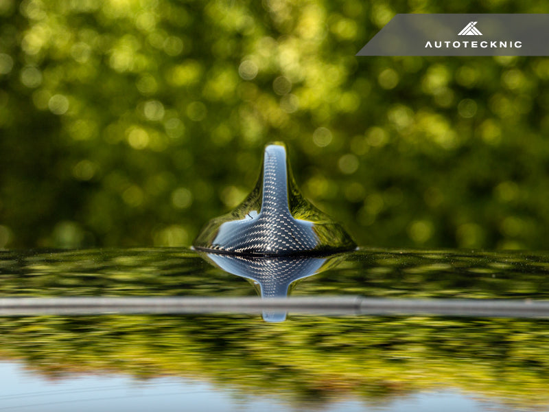 AutoTecknic Dry Carbon Roof Antenna Cover - BMW G20 3-Series Pre-LCI