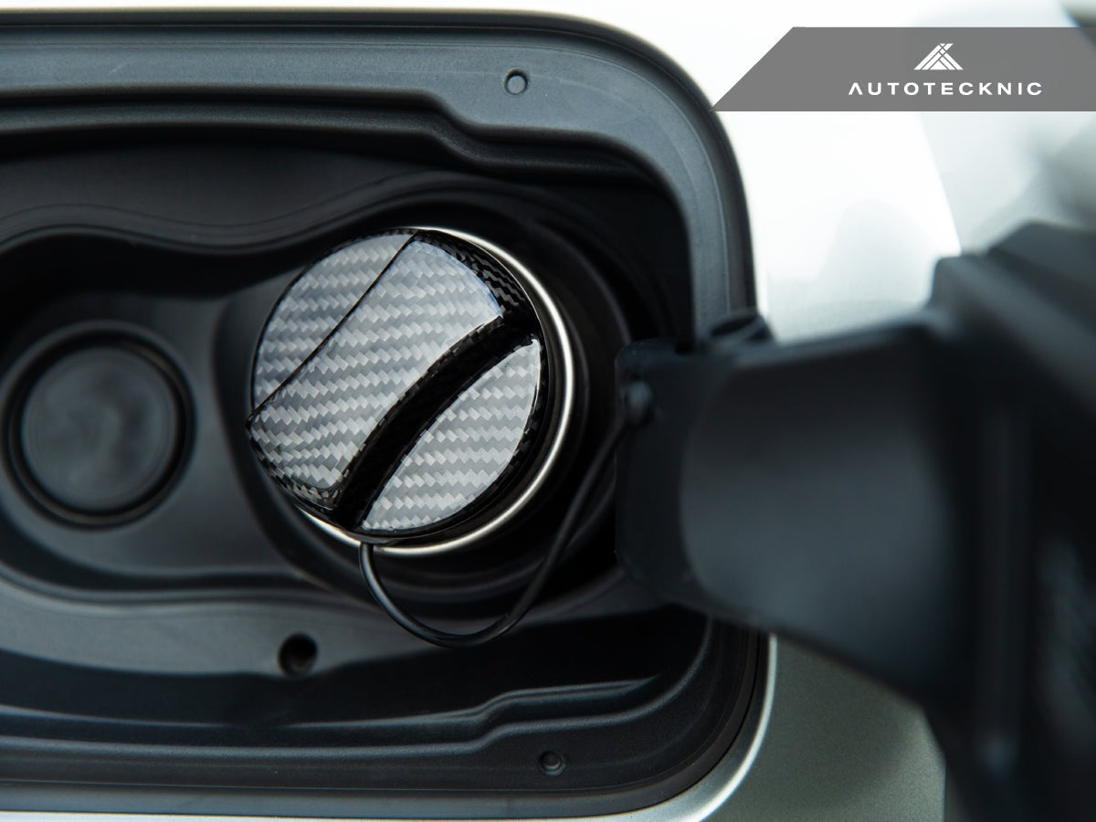 AutoTecknic Dry Carbon Competition Fuel Cap Cover - BMW F20 1-Series