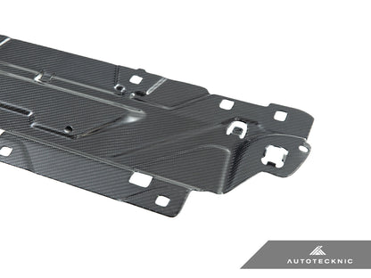 AutoTecknic Dry Carbon Fiber Cooling Shroud - BMW G20 3-Series
