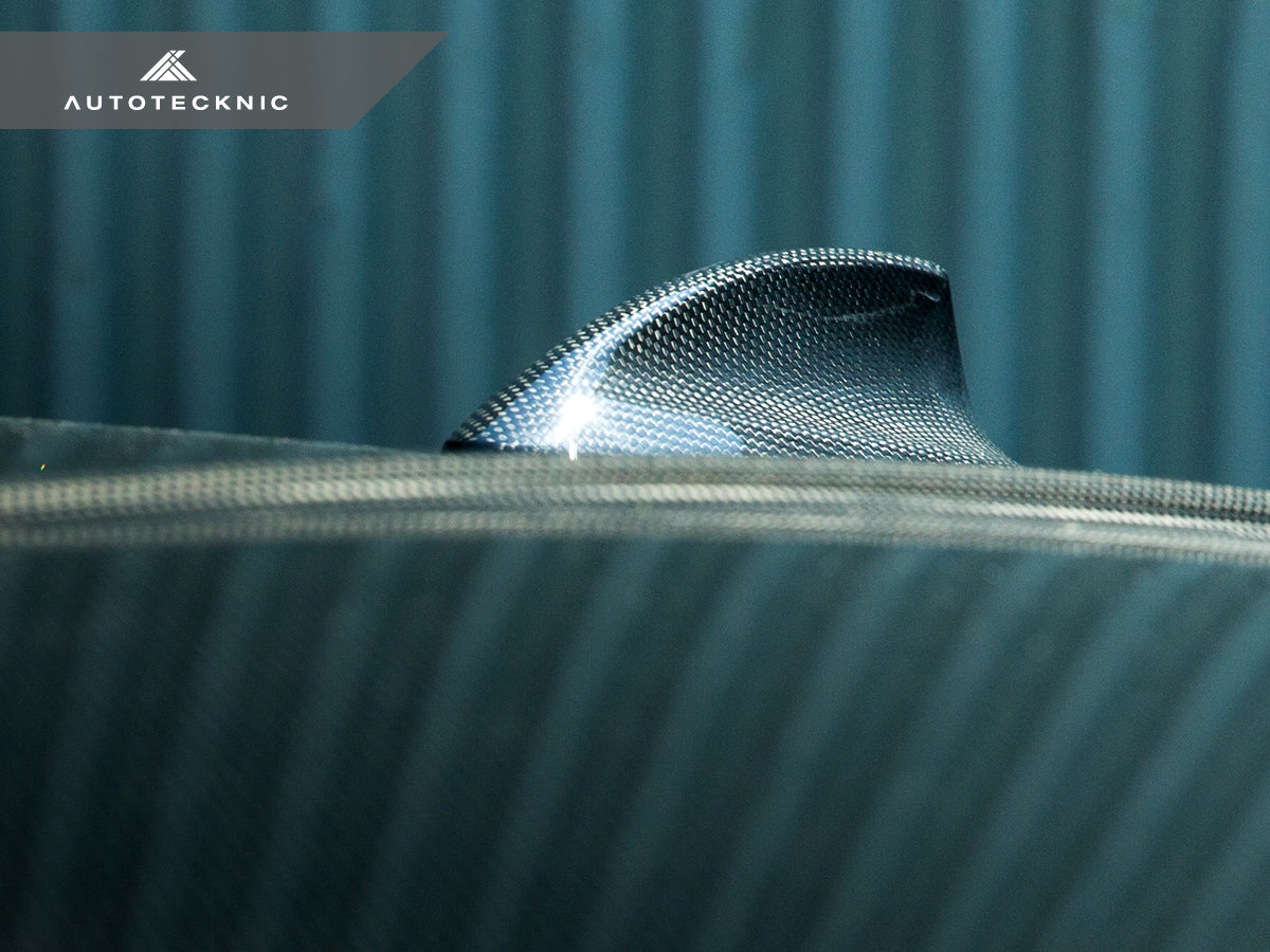 AutoTecknic Dry Carbon Roof Antenna Cover - BMW G82 M4 Pre-LCI