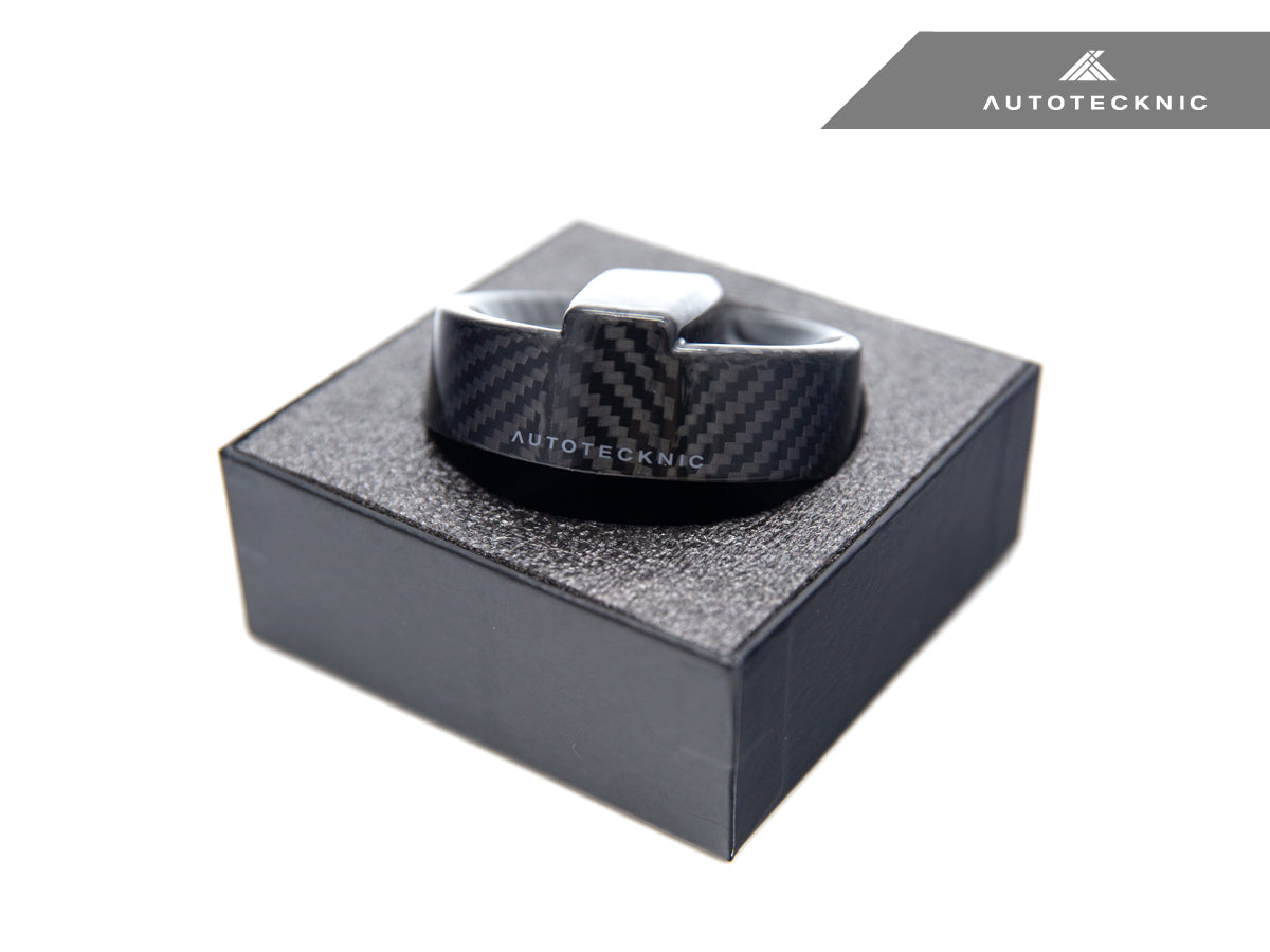 AutoTecknic Dry Carbon Competition Oil Cap Cover - BMW F80 M3 | F82/ F83 M4
