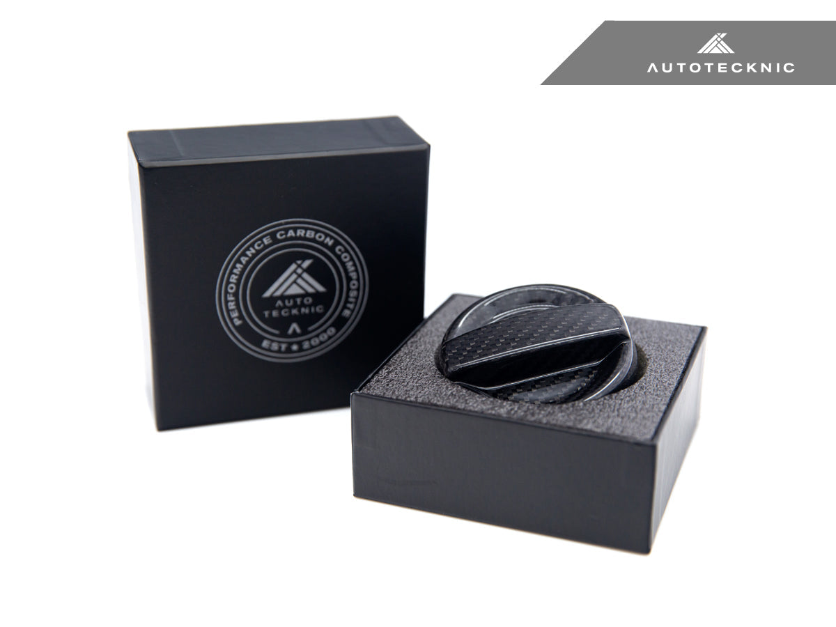 AutoTecknic Dry Carbon Competition Oil Cap Cover - BMW E60 5-Series