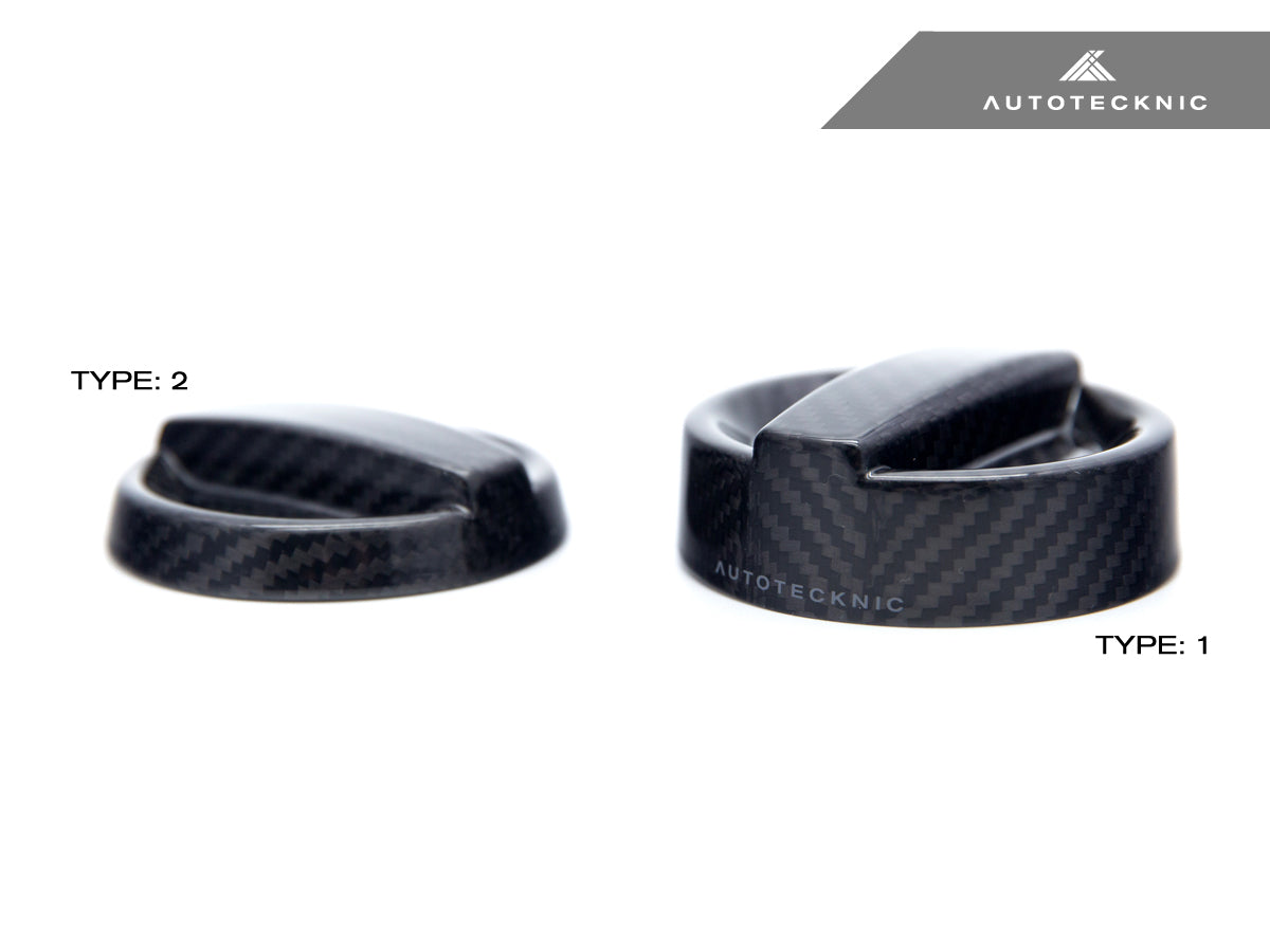 AutoTecknic Dry Carbon Competition Oil Cap Cover - BMW F80 M3 | F82/ F83 M4