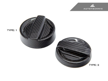 AutoTecknic Dry Carbon Competition Oil Cap Cover - BMW F15 X5 | F16 X6