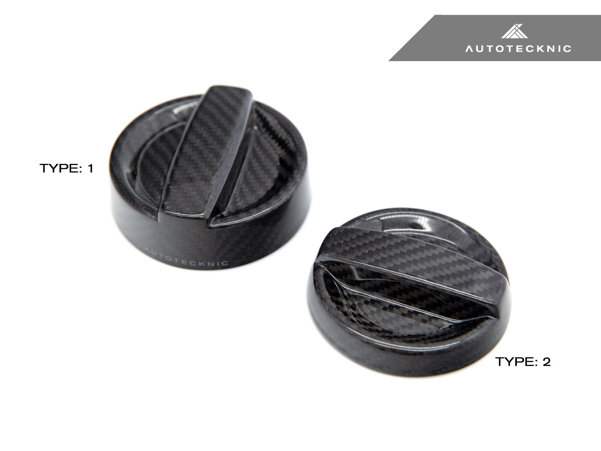 AutoTecknic Dry Carbon Competition Oil Cap Cover - BMW E90/ E92/ E93 3-Series