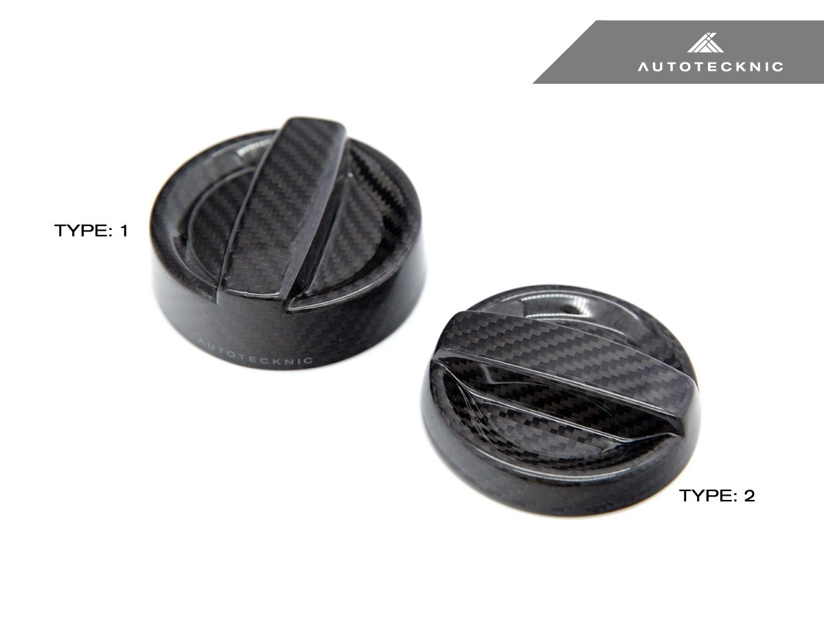 AutoTecknic Dry Carbon Competition Oil Cap Cover - BMW E83 X3