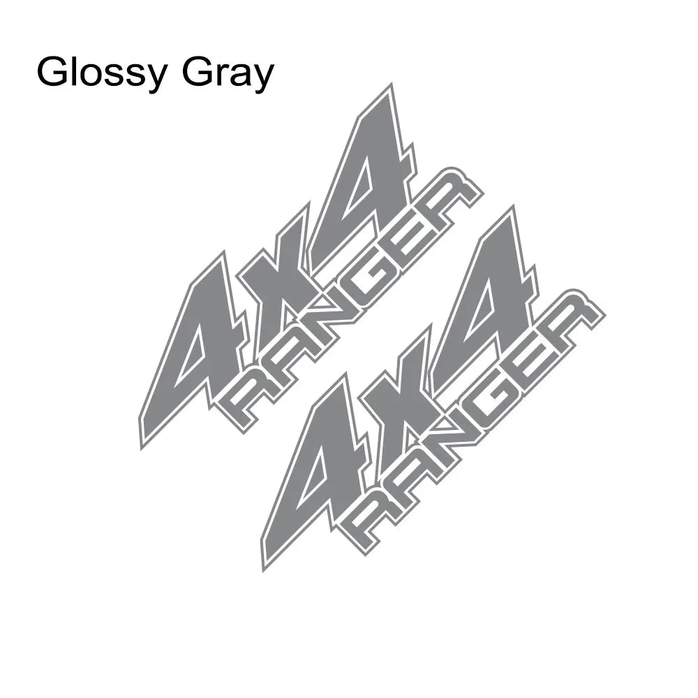 4x4 Rear Bed Side Decal for Ford Ranger Raptor | Pickup Truck Vinyl Graphic