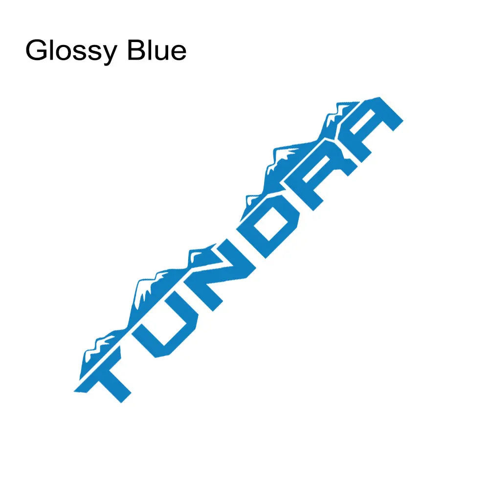 Mountain Tailgate & Rear Tail Decal for Toyota Tundra | Glossy Vinyl Truck Graphic