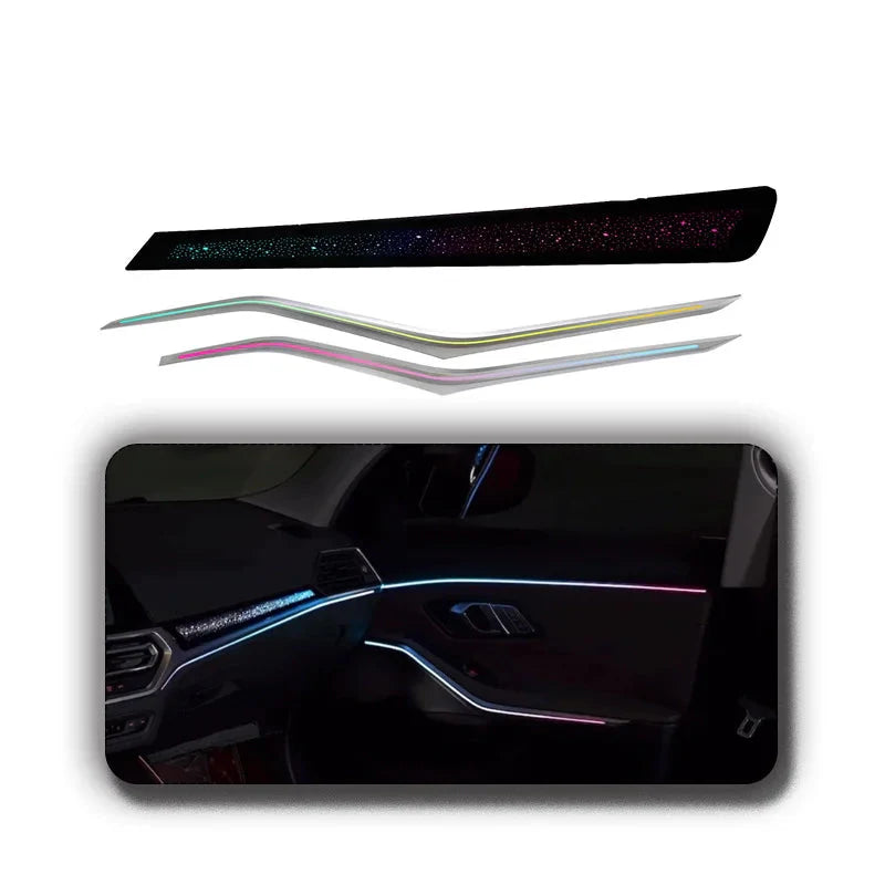 BMW 3 Series G20 / G80 RHD Interior 64-Color Dynamic LED Ambient Light Kit 2020 - 2024