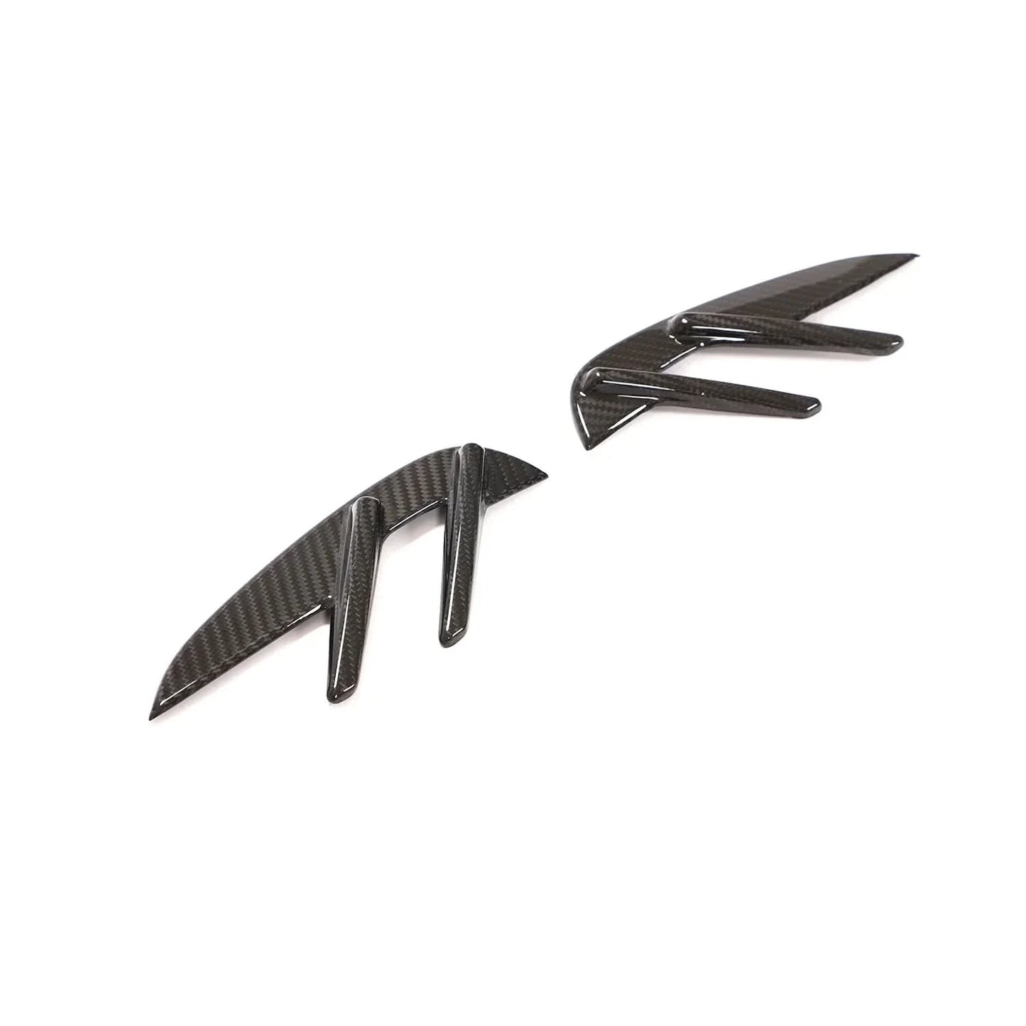 Dry Carbon Fiber Front Fender Vent Trim Set – BMW G80 M3 Competition (2021+)