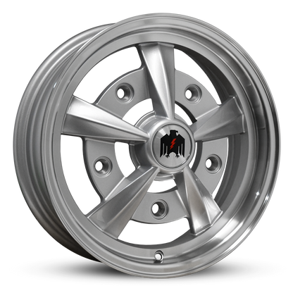 Hans | Gloss Silver Machined Lip