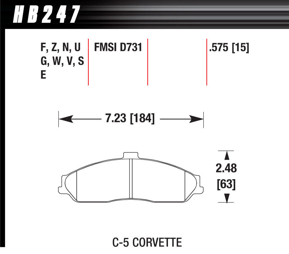 BRAKE PADS STREET CERAMIC