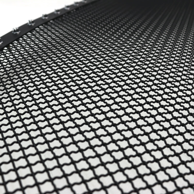 2002-2005 Dodge RAM 1500/2500/3500 Rivet Style Black Stainless Steel Mesh Grille Insert