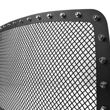 2002-2005 Dodge RAM 1500/2500/3500 Rivet Style Black Stainless Steel Mesh Grille Insert