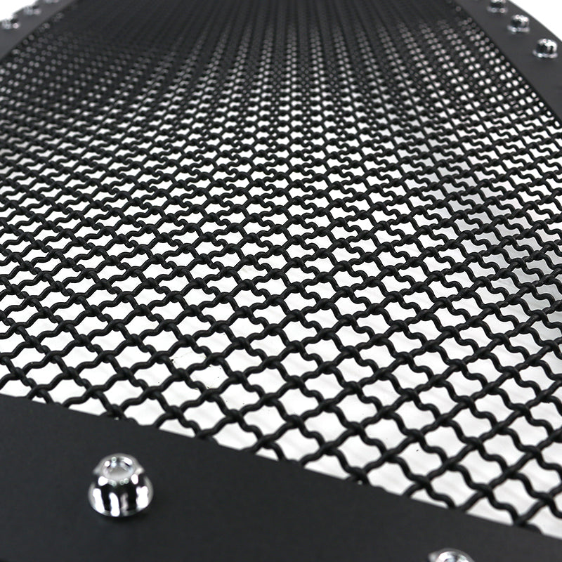 2013-2018 RAM 1500 1500 Rivet Style Black Stainless Steel Mesh Grille Insert