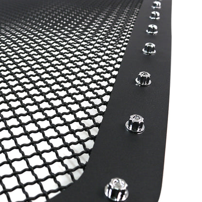 2013-2018 RAM 1500 1500 Rivet Style Black Stainless Steel Mesh Grille Insert