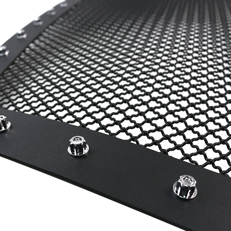2013-2018 RAM 1500 1500 Rivet Style Black Stainless Steel Mesh Grille Insert