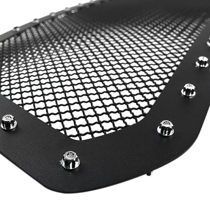 2013-2018 RAM 1500 1500 Rivet Style Black Stainless Steel Mesh Grille Insert