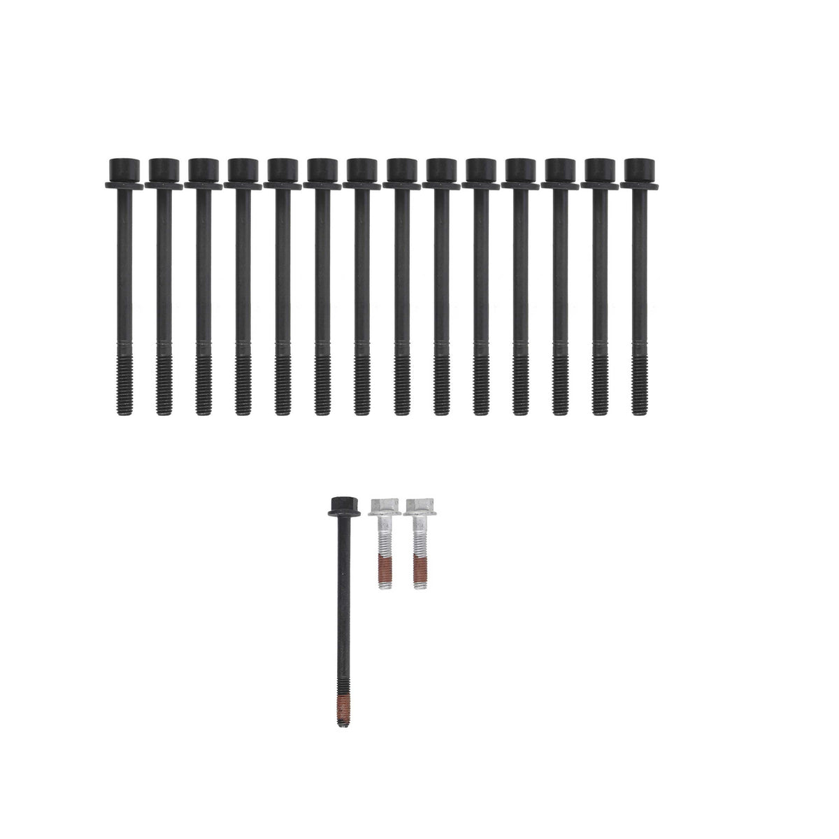 Cylinder Head Bolt Set 2002-2012 Buick,Chevrolet,GMC,Hummer,Isuzu,Oldsmobile,Saab 2.8L-4.2L