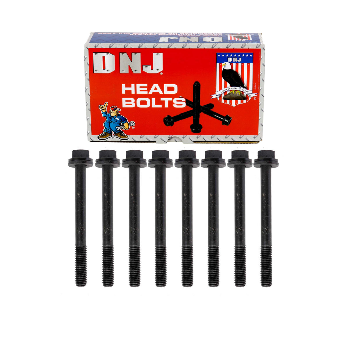 Cylinder Head Bolt Set 1989-2000 Chevrolet,Geo 1.0L